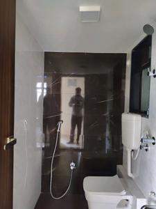 Common Bathroom Image of 777 Sq.ft 1 BHK Apartment / Flat for sale in Ashar Arize Tower B And C, Kalwa Thane for Rs. 9500000