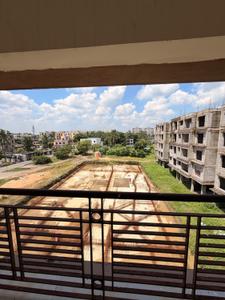 Balcony Image of 1341 Sq.ft 3 BHK Apartment / Flat for rent in Madhyamgram Kolkata for Rs. 21000