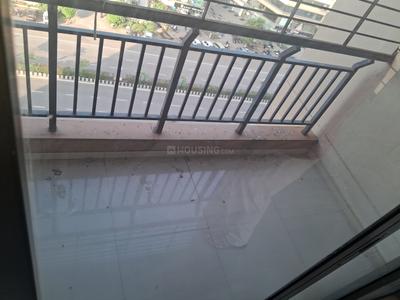 Balcony Image of 1665 Sq.ft 3 BHK Apartment / Flat for rent in Sangini Gardenia, Dahin Nagar Surat for Rs. 22000