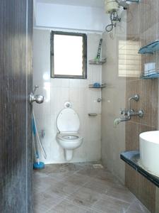 Common Bathroom Image of 950 Sq.ft 2 BHK Apartment / Flat for sale in Sudarshan Sky Garden, Kasarvadavali Thane for Rs. 9300000