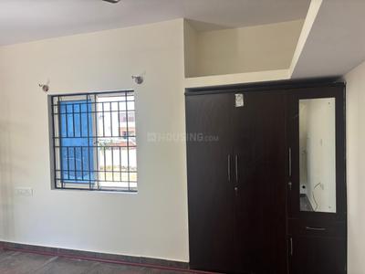 Bedroom Image of 1050 Sq.ft 3 BHK Independent House for rent in Lakshmipura, Abbigere Bengaluru for Rs. 15000