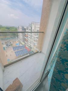 Balcony Image of 1750 Sq.ft 3 BHK Apartment / Flat for rent in Suncity Infratech Uday Elite, Rajnagar Nagpur for Rs. 40000