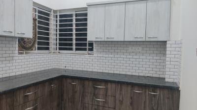 Kitchen Image of 1350 Sq.ft 2 BHK Builder Floor for rent in Anurag Nagar Indore for Rs. 22000