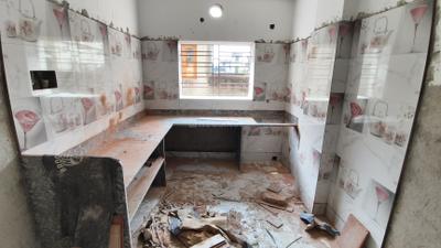 Kitchen Image of 883 Sq.ft 2 BHK Apartment / Flat for sale in Konnagar Hooghly for Rs. 2472400