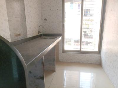 Kitchen Image of 660 Sq.ft 1 BHK Apartment / Flat for rent in Bhagwati Neelkanth Heights, Kalamboli Navi Mumbai for Rs. 17000