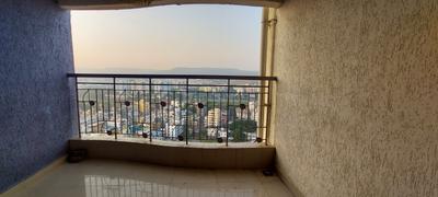 Balcony Image of 1353 Sq.ft 3 BHK Apartment / Flat for rent in Nanded Asawari, Nanded Pune for Rs. 29000