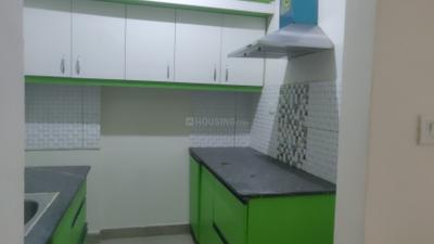 Kitchen Image of 750 Sq.ft 2 BHK Apartment / Flat for rent in GM E City Town, Bommasandra Bengaluru for Rs. 25000