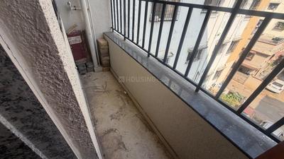 Balcony Image of 650 Sq.ft 1 BHK Apartment / Flat for rent in Old Sangvi Pune for Rs. 15000