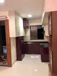 Kitchen Image of 594 Sq.ft 1 BHK Apartment / Flat for rent in SNN Raj Etternia Phase 1, Parappana Agrahara Bengaluru for Rs. 35000