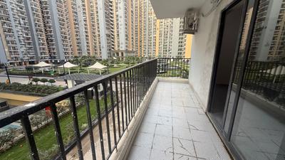 Balcony Image of 1500 Sq.ft 3 BHK Apartment / Flat for sale in Panchsheel Greens 2, Noida Extension Greater Noida for Rs. 12500000