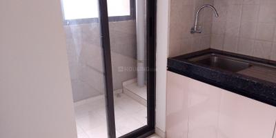Kitchen Image of 850 Sq.ft 2 BHK Apartment / Flat for rent in Shapoorji Pallonji Joyville Sensorium, Maan Pune for Rs. 29000