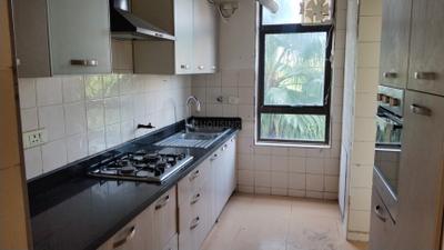 Kitchen Image of 1836 Sq.ft 3 BHK Apartment / Flat for rent in Unitech Fresco, Sector 50 Gurgaon for Rs. 60000