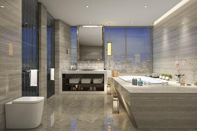 Bathroom Image of 3555 Sq.ft 4 BHK Villa for sale in Nallagandla Hyderabad for Rs. 19900000