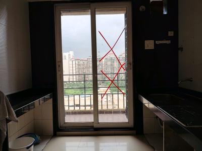 Kitchen Image of 1100 Sq.ft 2 BHK Apartment / Flat for sale in Gokul Dham Complex, Kharghar Navi Mumbai for Rs. 11000000