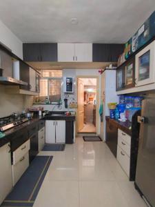 Kitchen Image of 1000 Sq.ft 2 BHK Apartment / Flat for rent in Eisha Varsha Appartments, Wanwadi Pune for Rs. 28000