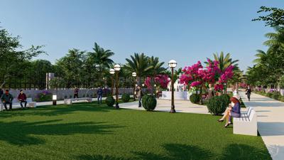 Image of 1000 Sq.ft Residential Plot / Land for sale in Krishna Iscon Valley, Gosainganj, Lucknow for Rs. 2450000