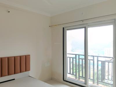 Bedroom Image of 450 Sq.ft 1 BHK Apartment / Flat for rent in Raunak Bliss, Kasarvadavali Thane for Rs. 27000