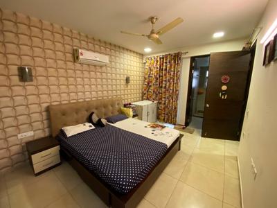 Bedroom Image of 2000 Sq.ft 2 BHK Apartment / Flat for rent in DND Royale Platinum, Jagatpura Jaipur for Rs. 22000