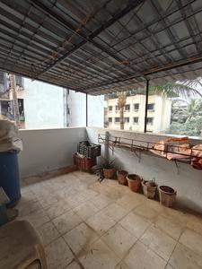 Balcony Image of 650 Sq.ft 1 BHK Apartment / Flat for rent in Airoli Navi Mumbai for Rs. 27000