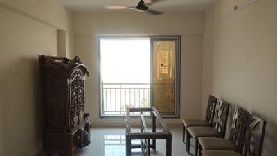 Living Room Image of 700 Sq.ft 1 BHK Apartment / Flat for rent in Suncity Pride, Belapur CBD Navi Mumbai for Rs. 45000