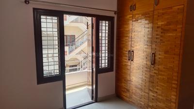 Bedroom Image of 1000 Sq.ft 2 BHK Builder Floor for rent in Horamavu Bengaluru for Rs. 20000