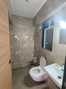 Bathroom Image of 500 Sq.ft 1 BHK Apartment / Flat for rent in Shraddha Passion, Mankur Mumbai for Rs. 35000