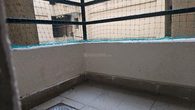 Balcony Image of 660 Sq.ft 1 BHK Apartment / Flat for rent in Bhagwati Neelkanth Heights, Kalamboli Navi Mumbai for Rs. 18000