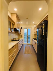 Kitchen Image of 1800 Sq.ft 3 BHK Builder Floor for sale in Vipan Bristol Homes, Gazipur Zirakpur for Rs. 12190000