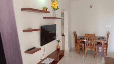 Living Room Image of 700 Sq.ft 1 BHK Apartment / Flat for rent in Prestige Finsbury Park Hyde, Gummanahalli Bengaluru for Rs. 27000