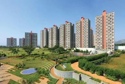Image of 1398 Sq.ft 3 BHK Apartment / Flat for sale in My Home Sanctuary Phase I, Mamurdi, Pune for Rs. 7800000