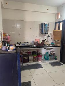 Kitchen Image of 700 Sq.ft 2 BHK Apartment / Flat for sale in Darshanam Avenue, Sayajiganj Vadodara for Rs. 3500000