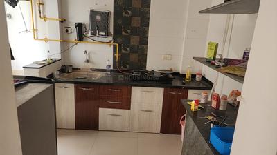 Kitchen Image of 768 Sq.ft 2 BHK Apartment / Flat for sale in Swagat Flamingo, Sargasan Gandhinagar for Rs. 5700000