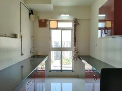 Kitchen Image of 750 Sq.ft 2 BHK Apartment / Flat for sale in Wadhwa Wadhwa Atmosphere, Mulund West Mumbai for Rs. 18100000
