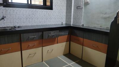 Kitchen Image of 615 Sq.ft 1 BHK Apartment / Flat for rent in Pimple Gurav Pune for Rs. 17000