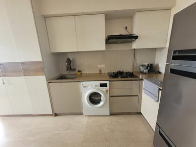 Kitchen Image of 310 Sq.ft 1 RK Apartment / Flat for rent in Hiranandani Solitaire, Thane West Thane for Rs. 35000