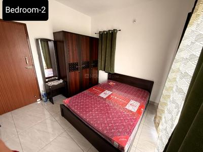 Bedroom Image of 988 Sq.ft 3 BHK Apartment / Flat for rent in Felicity Swarna Griha, Kakati Belagavi for Rs. 21000