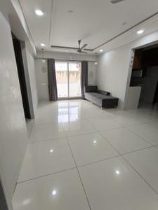Living Room Image of 1050 Sq.ft 3 BHK Apartment / Flat for rent in J CON Shubh Gruh, Tulsi Park Rajkot for Rs. 25000