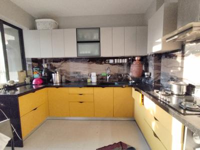 Kitchen Image of 4200 Sq.ft 4 BHK Apartment / Flat for sale in Marvel Sangria, Mohammed Wadi Pune for Rs. 39000000