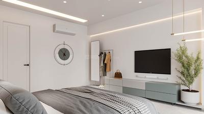 Bedroom Image of 1950 Sq.ft 3 BHK Apartment / Flat for sale in Althan Surat for Rs. 9000000