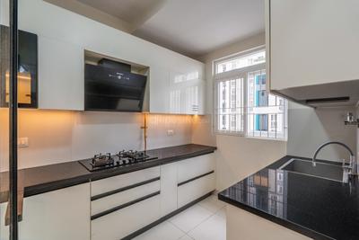 Kitchen Image of 2200 Sq.ft 4 BHK Apartment / Flat for sale in Sobha Neopolis, Panathur Bengaluru for Rs. 37000000