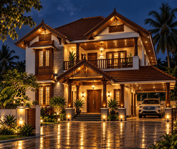 Building Image of 2500 Sq.ft 4 BHK Independent House for sale in Guruvayur Thrissur for Rs. 15500000