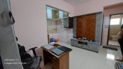 Kitchen Image of 725 Sq.ft 1 BHK Builder Floor for rent in Mahadevapura Bengaluru for Rs. 23000