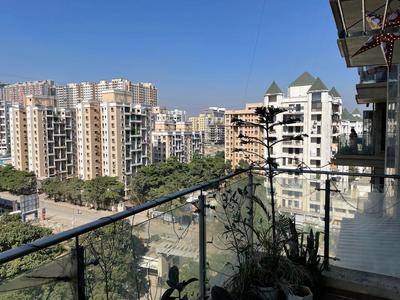 Balcony Image of 1150 Sq.ft 2 BHK Apartment / Flat for sale in Goel Ganga Florentina, Mohammed Wadi Pune for Rs. 9500000