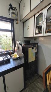 Kitchen Image of 700 Sq.ft 1 BHK Apartment / Flat for rent in Andheri East Mumbai for Rs. 48000