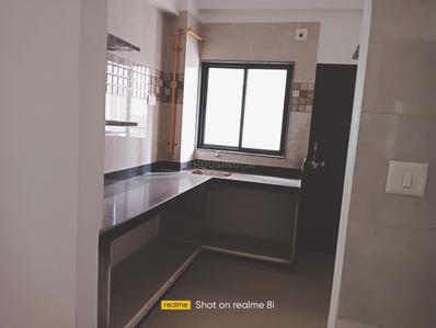 Kitchen Image of 1035 Sq.ft 2 BHK Apartment / Flat for sale in Mahadev Shashwat Mahadev 3, Vastral Ahmedabad for Rs. 4100000