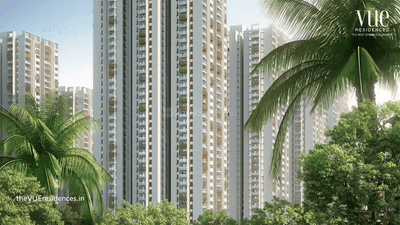 Image of 2045 Sq.ft 3 BHK Apartment / Flat for sale in The Vue Residences, Puppalaguda, Hyderabad for Rs. 21600000