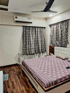 Bedroom Image of 1359 Sq.ft 2 BHK Apartment / Flat for rent in Avirat Silver Gardenia, Gota Ahmedabad for Rs. 28000