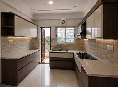 Kitchen Image of 1100 Sq.ft 3 BHK Apartment / Flat for rent in Agrawal Sagar Landmark, Ayodhya Bypass Bhopal for Rs. 28000