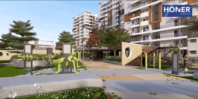 Image of 1360 Sq.ft 2 BHK Apartment / Flat for sale in Honer Vivantis, Nallagandla, Hyderabad for Rs. 12200000