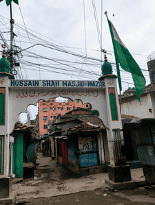 Image of In hossain shah road in Mominpore, Kolkata